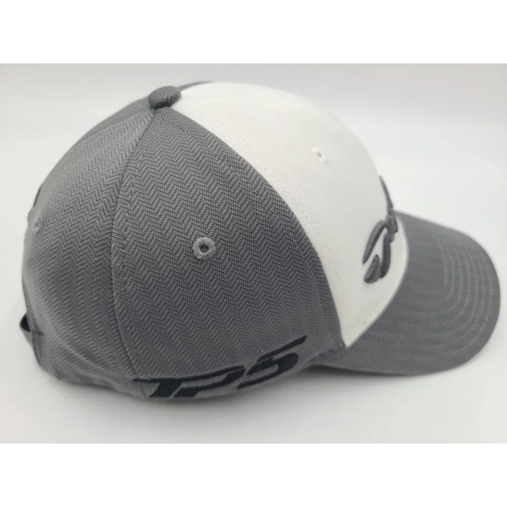 TaylorMade Golf M1 TP5 Adjustable Hat Cap Tennis Baseball Men Women White Gray